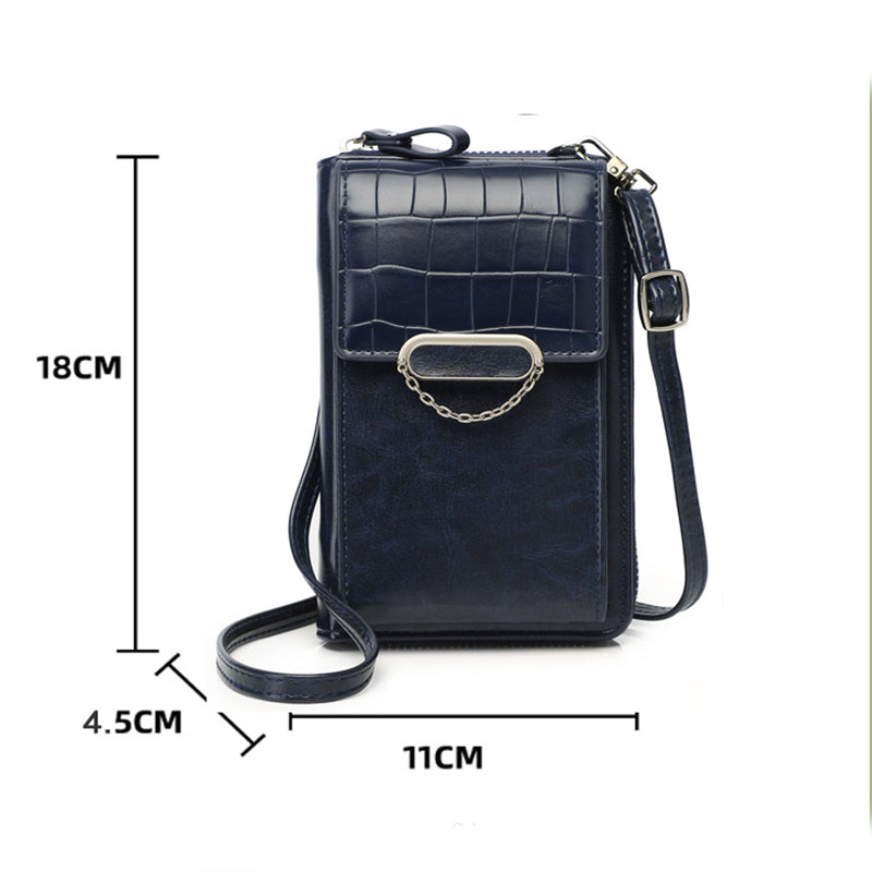 Mobile Phone Bag For Women Chain Stone Pattern Design Shoulder Bags Mobile Phone Bag For Women Chain Stone Pattern Design Shoulder Bags